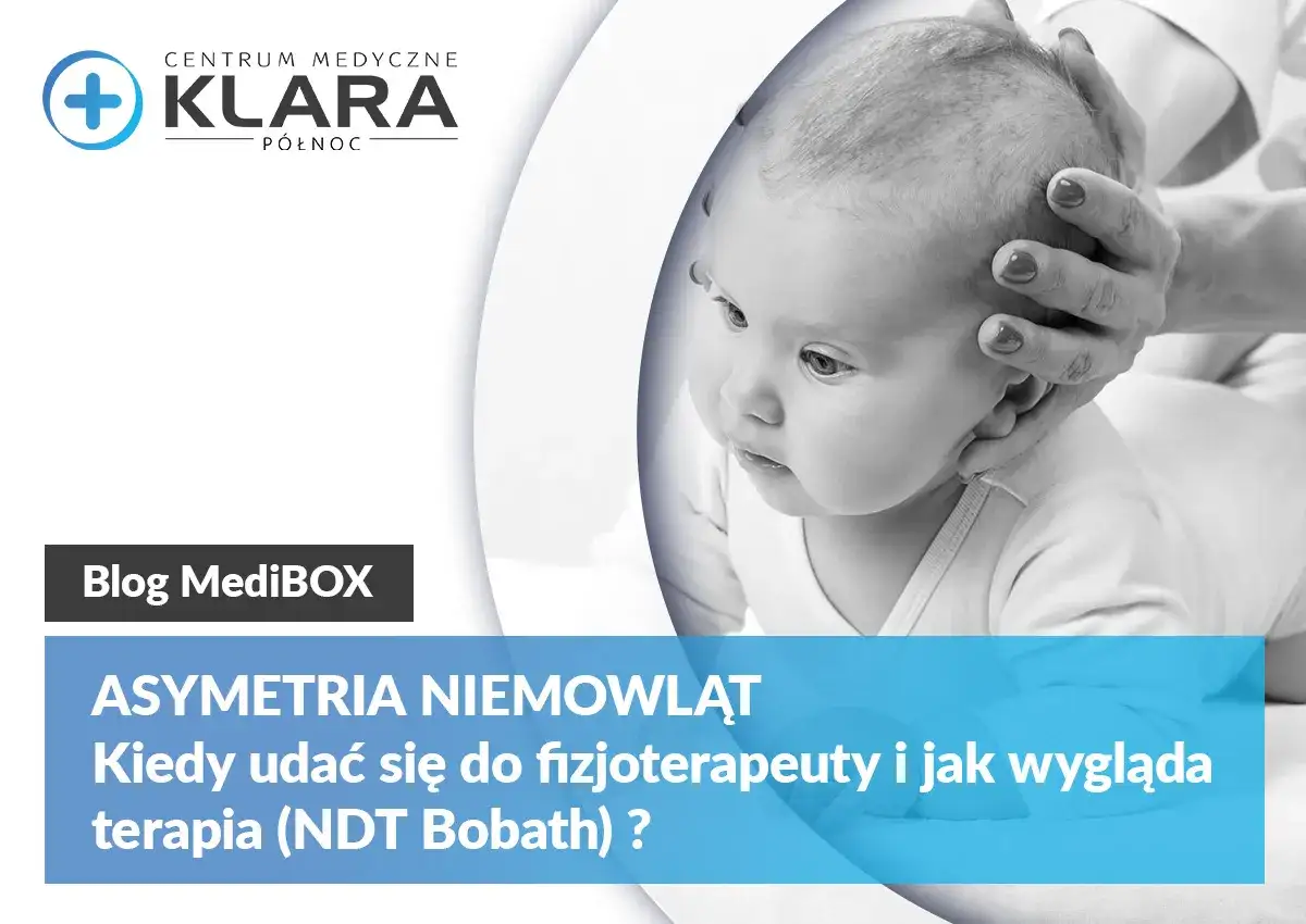 Dziecko z asymetrią niemowląt. Fizjoterapia NDT Bobath pomaga wyrównać różnicę w wielkości nerek u dziecka.